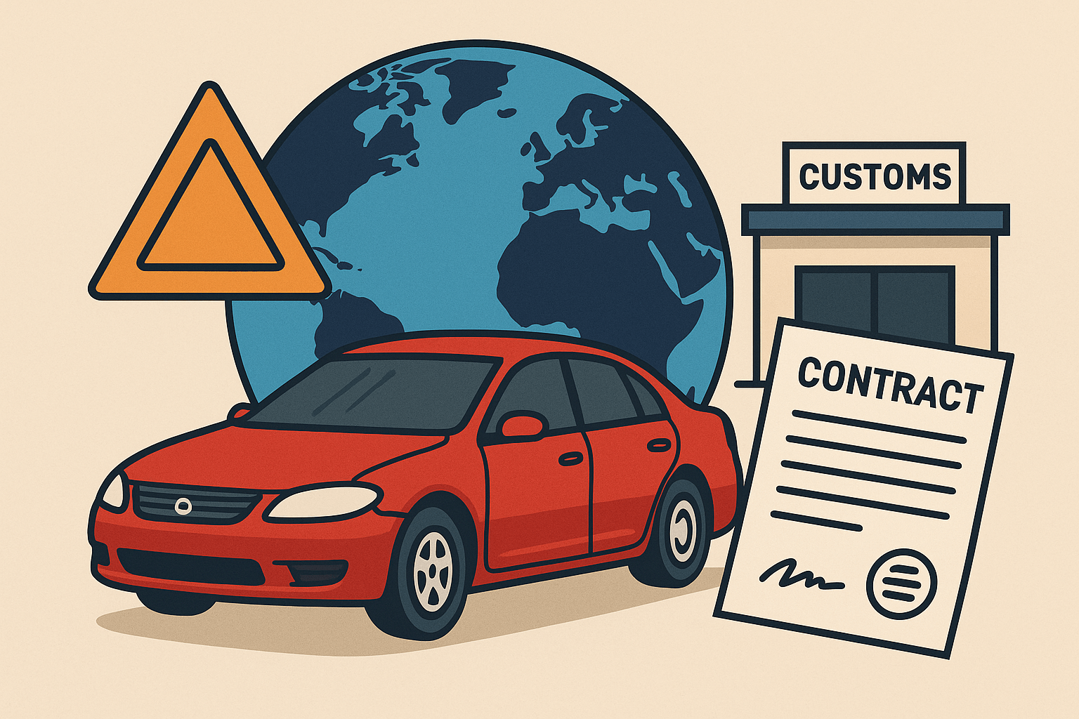 🌍🚗 What You Need to Know to Avoid Regrets in International Used Car Transactions