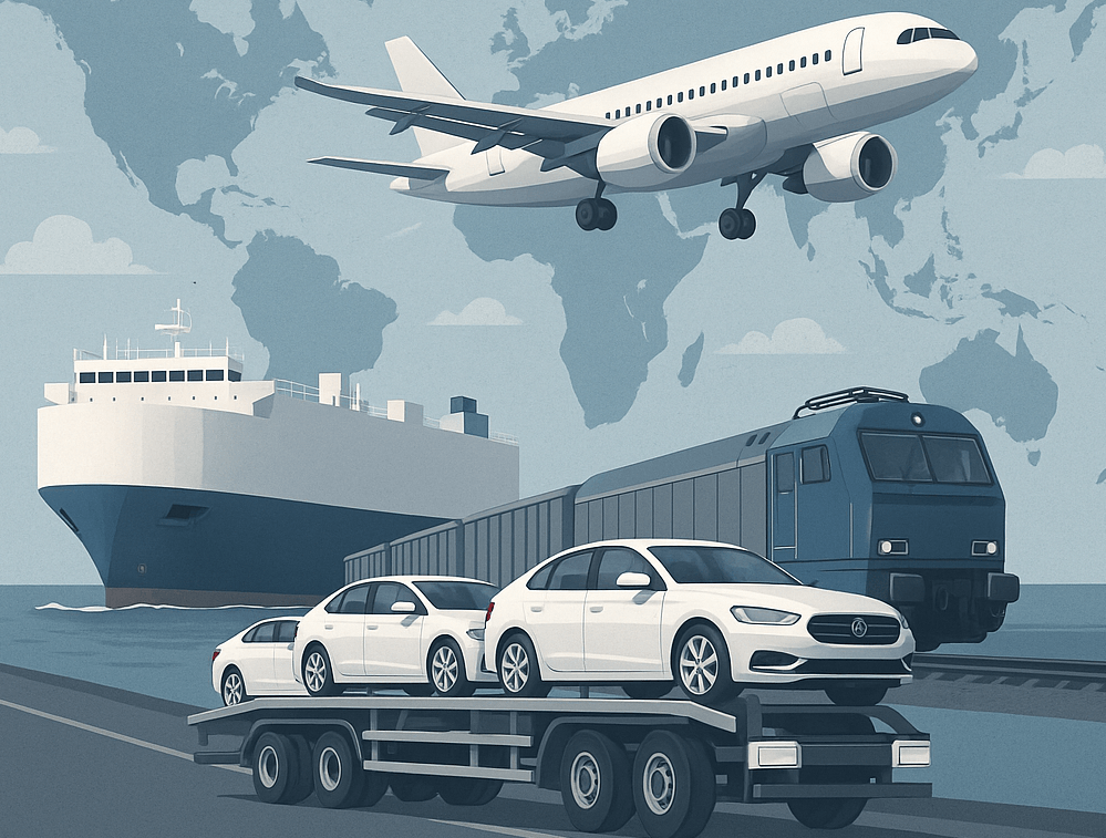 🚗 Diverse Methods of Vehicle Transportation and Global Market Trends
