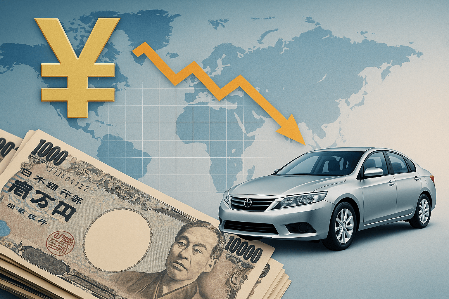 💴 How Yen Depreciation is Impacting Japan’s Used Car Exports