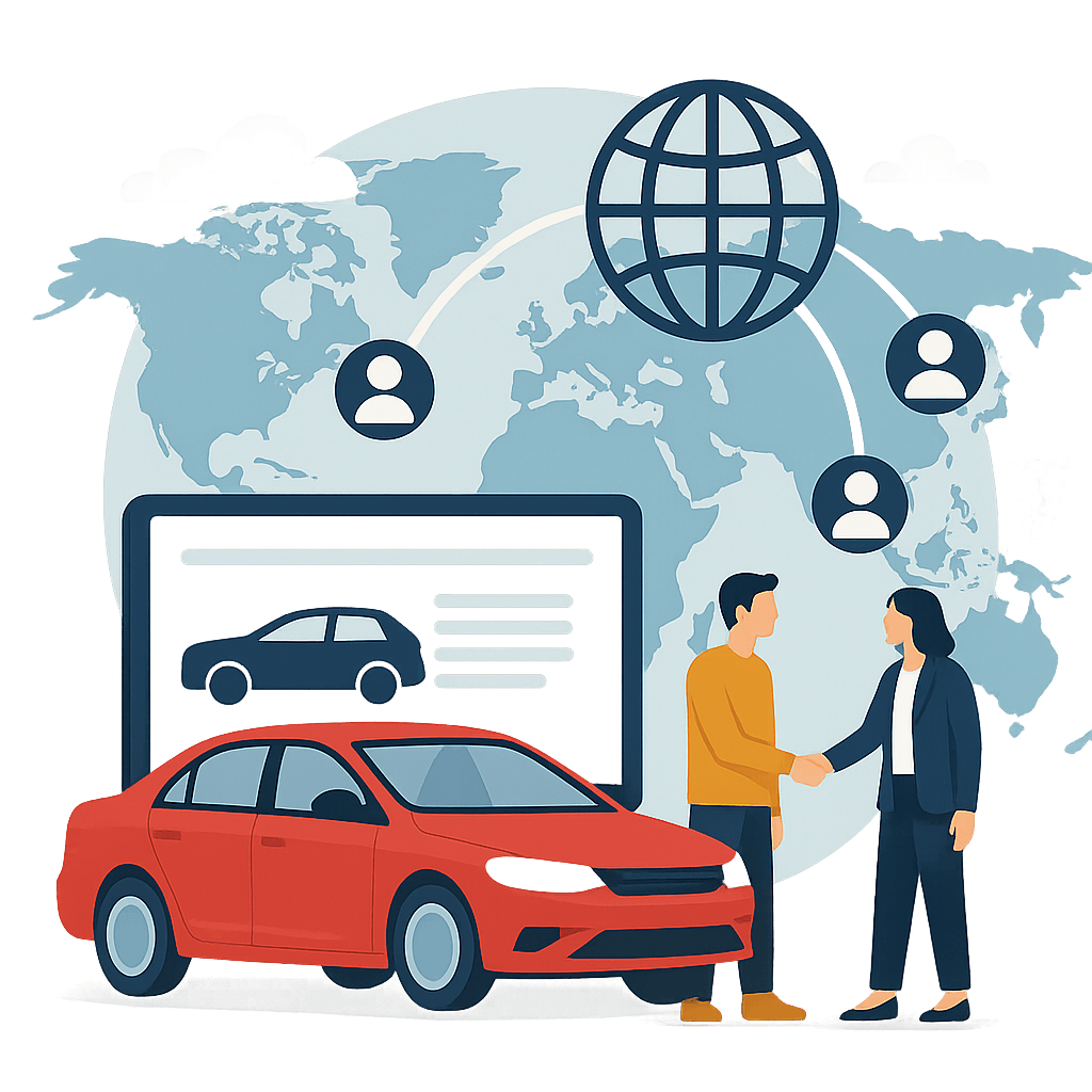 🌐 A New Era of Global Used Car Transactions Has Arrived! 